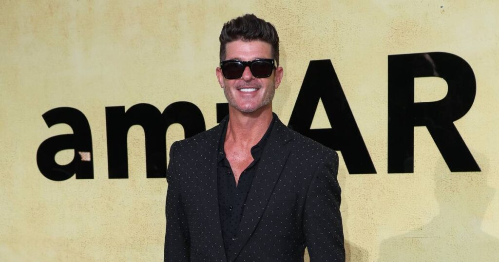How Robin Thicke Honored Late Father Alan Thicke at His Wedding to April Love Geary