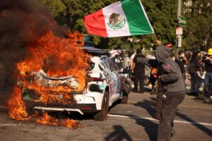 Exclusive | Career criminal who hurled Molotov cocktail at LA hotel where 27 DHS agents were staying during anti-ICE riots arrested: ‘Coward’