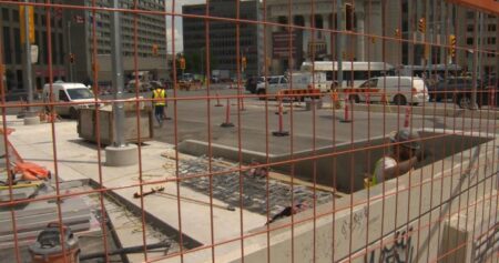 Portage and Main to reopen to Winnipeg pedestrians in just a few weeks