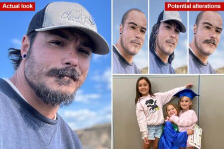 New wanted poster shows what fugitive dad who allegedly killed three daughters may look like now