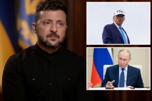 Zelensky calls Putin ‘murderer’ as he rejects Trump’s view of Ukraine war as kids ‘fighting’ on a playground