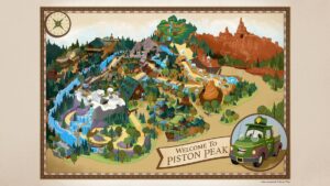 First Looks at Disneyland Expansion and Disney World’s ‘Piston Peak’ Cars Land