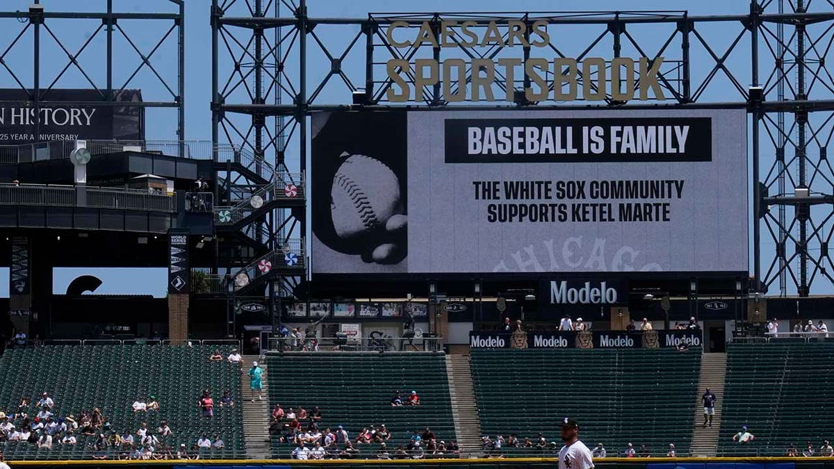Scoreboard shows support