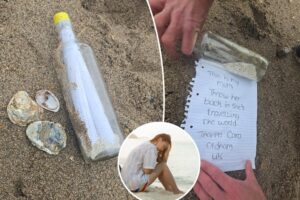 Gen Z woman’s heartfelt message in a bottle for late mom is leaving everyone in tears: ‘This made me cry’
