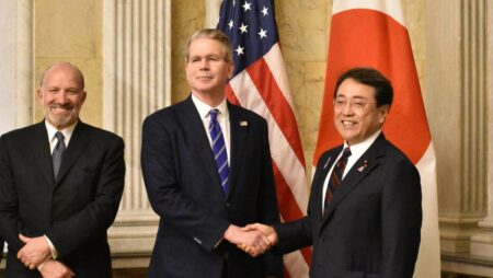 Japan holds US tariff talks with Lutnick, eyes meeting with Bessent