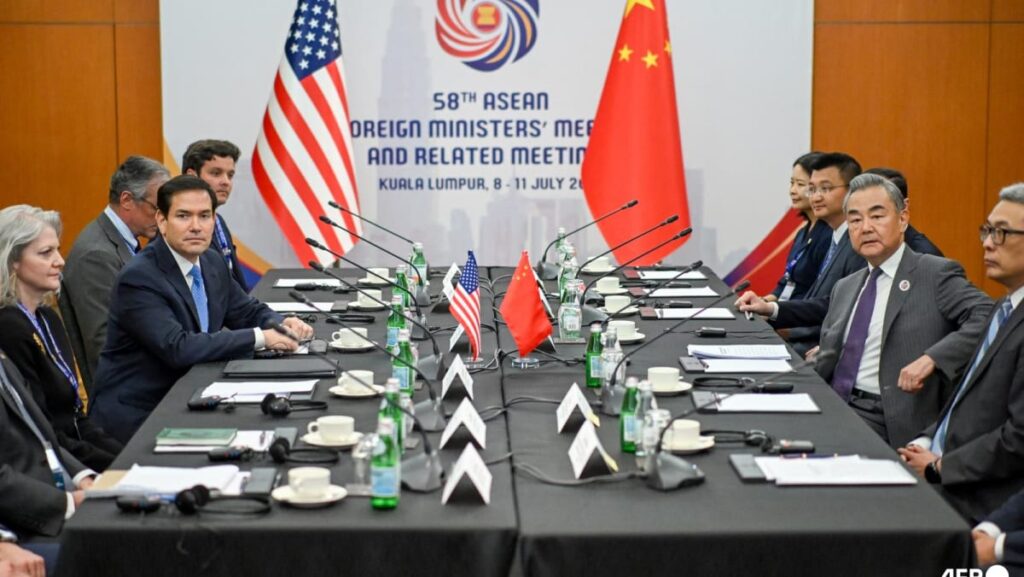 US and China have ‘positive’ meeting at ASEAN foreign minister talks