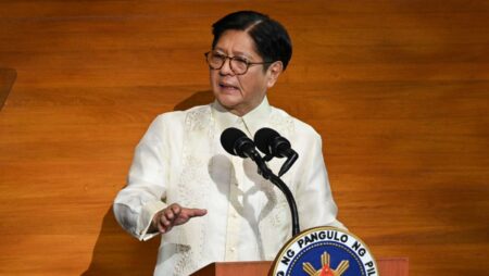 Philippine flooding centre stage at Marcos state of nation speech