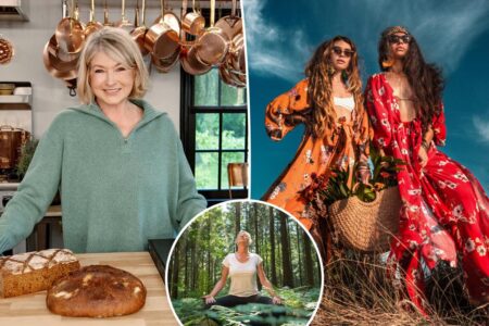 ‘Martha Stewart aesthetic’ is exploding in 2025 as ‘boho’ fashion, ‘nature bathing’ and ‘YOLO’ summer take over