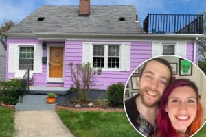 Homeowners shocked by neighbor’s handwritten note after painting their house a bizarre color: ‘I cried’