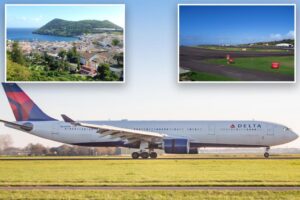 Delta flight forced to make emergency landing on remote island
