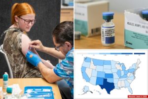 Measles cases in US hit three-decade high, with nearly 1,300 cases reported