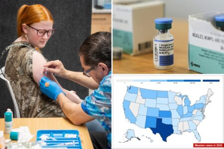 Measles cases in US hit three-decade high, with nearly 1,300 cases reported