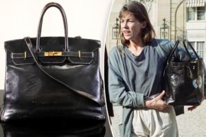 The original Birkin bag sells at auction for a jaw-dropping M