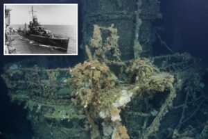 Underwater expedition unveils new photos of World War II destroyer sunk in pivotal battle