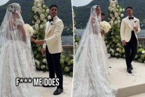 Groom’s comment on wedding day divides social media