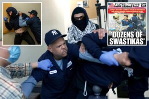 Exclusive | Columbia janitors trapped, attacked by anti-Israel mob and forced to scrub swastikas settle with school for undisclosed amount