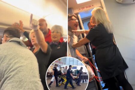 Pro fighter goes ballistic on a Southwest flight — then gets escorted out on a stretcher: ‘This is bulls—t!’