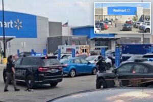 Armed hero praised for confronting Michigan Walmart mass stabbing suspect in dramatic showdown