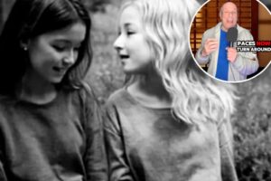 Optical illusion reveals creepy face hidden in sweet photo of two children: ‘Terrifying’
