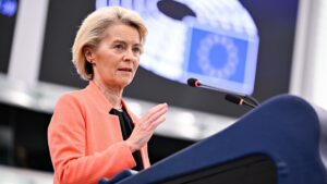 Von der Leyen slams ‘Russian puppets’ as MEPs debate motion of censure