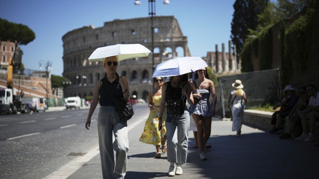 Floods and heatwave in Italy lead to two deaths amid extreme weather