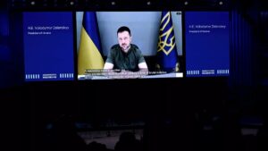 Moscow is ‘stuck in another century,’ Ukraine’s president says