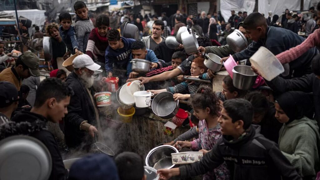 E3 countries’ leaders press Israel to increase aid entering Gaza
