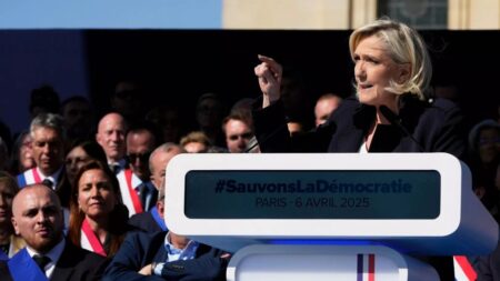 Marine Le Pen turns to European law in bid to overturn ineligibility ruling
