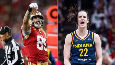 George Kittle calls fellow Iowa alum Caitlin Clark ‘a dog’ with the ‘highest grace’ in handling WNBA treatment