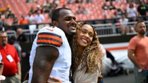 Browns’ Deshaun Watson gets married to longtime girlfriend: ‘We sailing away’