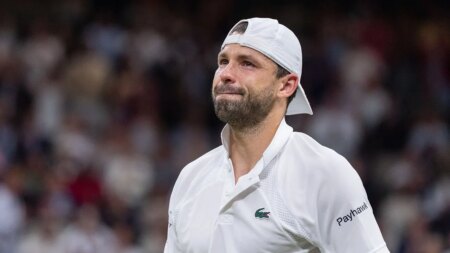 Grigor Dimitrov’s promising Wimbledon upset bid against Jannik Sinner ends in heartbreaking injury retirement
