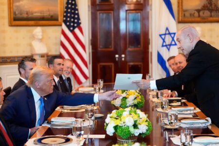 Netanyahu surprises Trump with formal Nobel Peace Prize nomination during historic White House meeting
