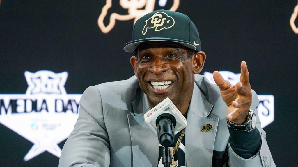 Sanders dismisses health questions at Big 12 media day: ‘I’m here to talk about my team’