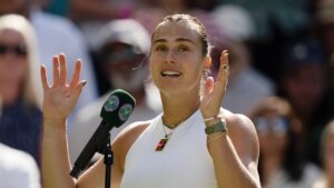 Aryna Sabalenka offers quick rebuttal in televised interview at Wimbledon: ‘I didn’t say that’