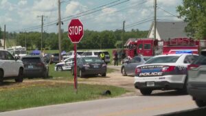 Suspect shoots trooper, opens fire at Kentucky church, leaving multiple people injured