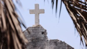 Pope demands ceasefire after Gaza’s Catholic church is hit in apparent Israeli strike