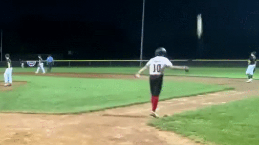 Little Leaguer suspended for state tournament game after bat-flipping during epic home run