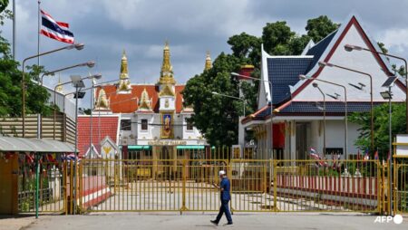 Thailand and Cambodia troops clash at border area