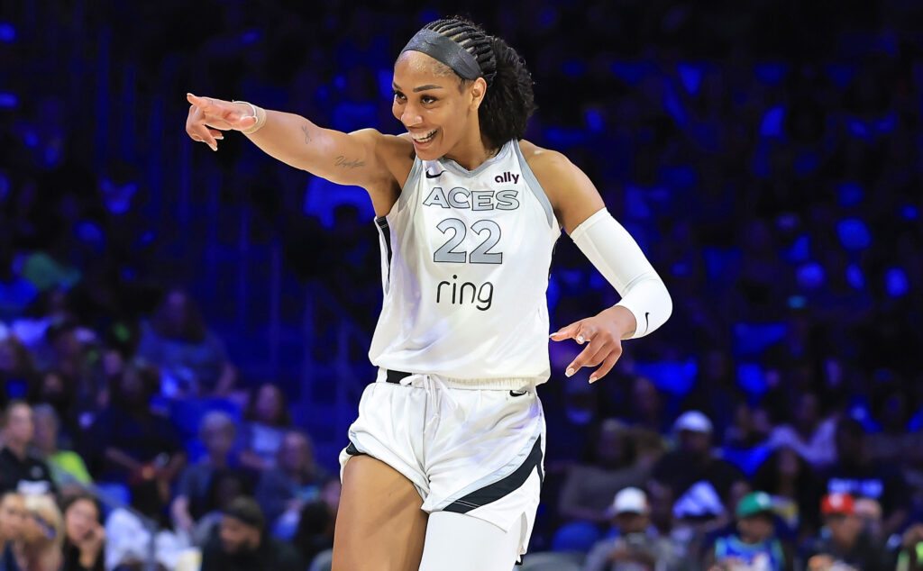 Aces’ A’ja Wilson Makes WNBA History Thursday vs Indiana Fever