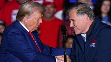 Trump-backed Republican who lost 2024 Senate bid scores president’s endorsement while trying again