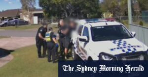 Three teens accused of leading police on a wild chase through Brisbane