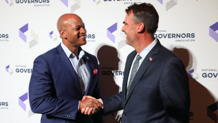 Democratic Party tensions seep into bipartisan group as governors resisting Trump’s agenda reconsider dues