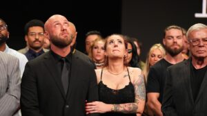 Hulk Hogan’s son appears at WWE’s ‘RAW’ to help honor father after his death