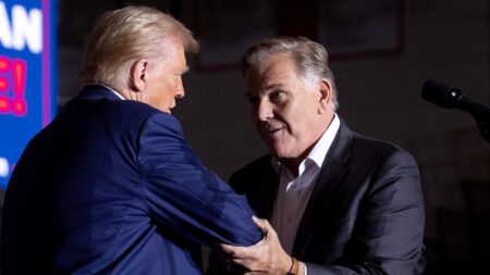 Trump’s endorsement boosts Senate candidate who almost flipped a key swing seat