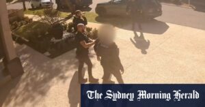 Teen boy arrested on roof after wild police pursuit