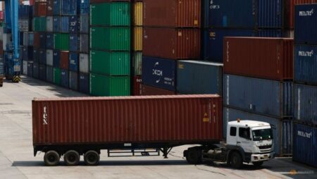 Indonesia exports surge ahead of tariff talk deadline, inflation subdued