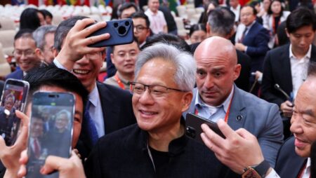 Nvidia’s Jensen Huang says China’s open-source AI a ‘catalyst for progress’