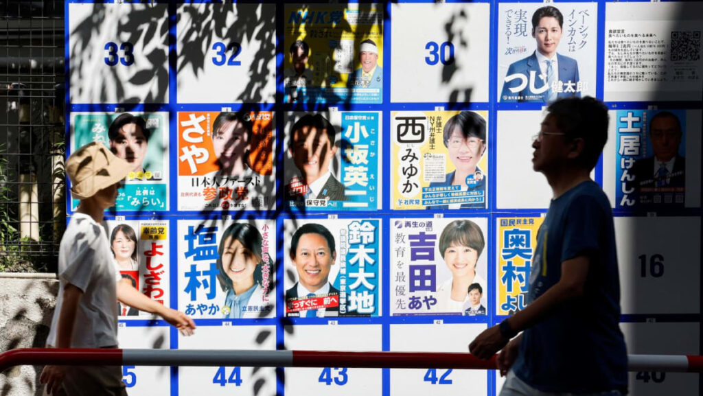 Japan’s shaky government loses upper house control