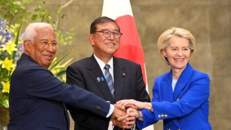 EU, Japan vow joint push for ‘fair’ global trade