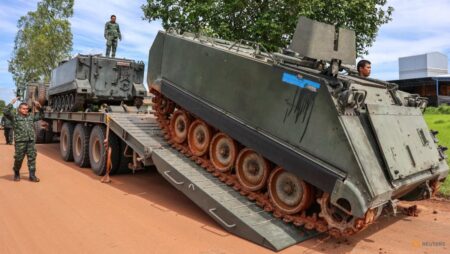 Thailand-Cambodia border calm as military leaders meet